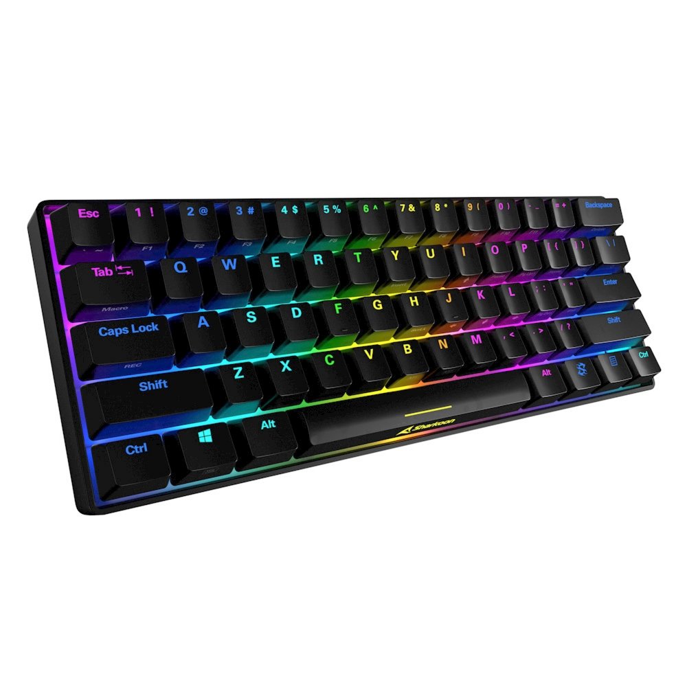 Sharkoon Skiller SGK50 RGB | Bedraad Gaming Toetsenbord | QWERTY US - Matmuis - Matmuis