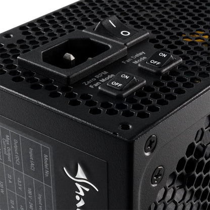 Sharkoon SilentStorm Cool Zero | 850 Watt Gold ATX PSU | Modulair | Power Supply | Voeding - Matmuis - Matmuis