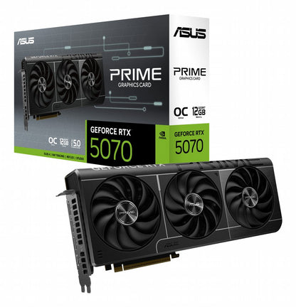 ASUS Prime RTX 5070 | 12GB GDDR7 | DLSS 4 | Videokaart | Nvidia GPU - Matmuis - Matmuis