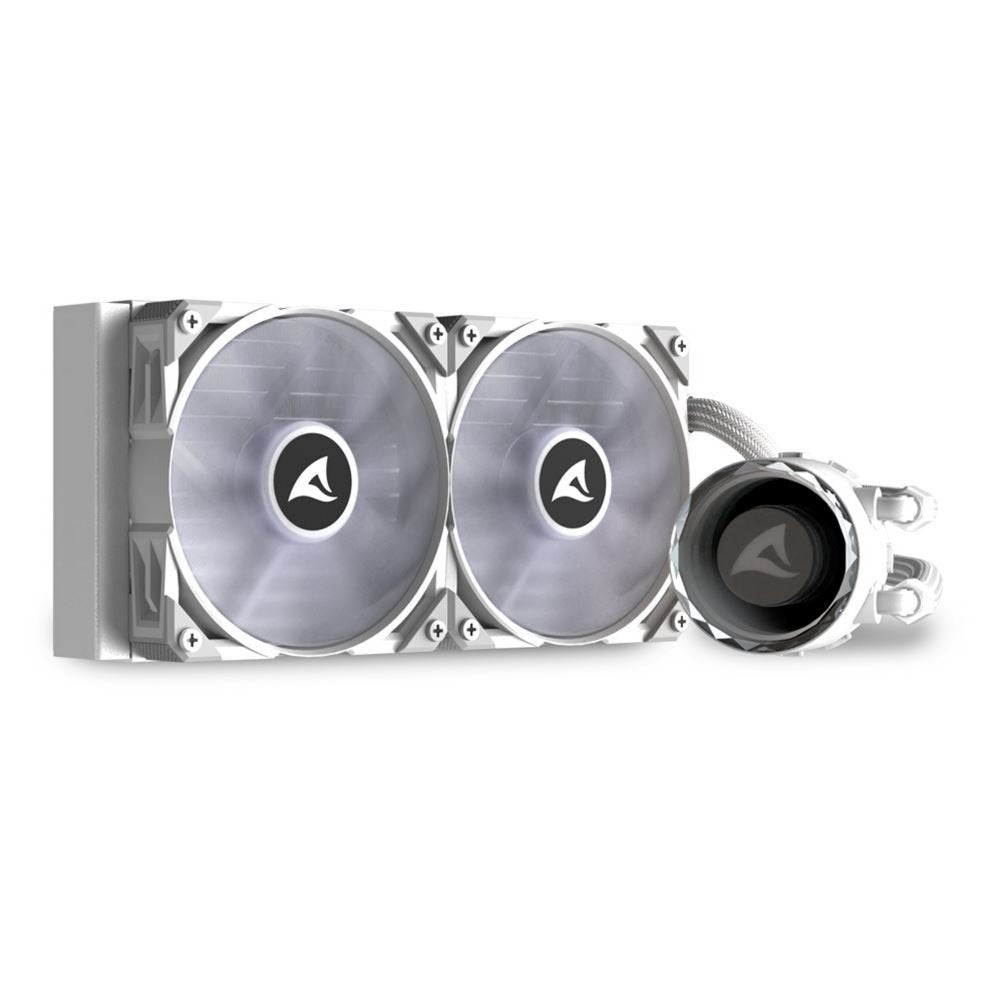 Sharkoon S80 RGB 240mm | White Edition | All-in-One CPU Waterkoeler - Matmuis - Matmuis