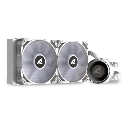 Sharkoon S80 RGB 240mm | White Edition | All-in-One CPU Waterkoeler - Matmuis - Matmuis