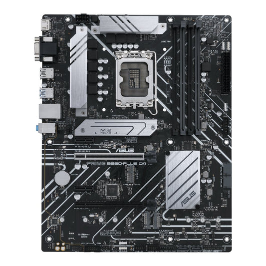 ASUS PRIME B660-PLUS D4 | Socket LGA 1700 | Intel B660 | 4xDDR4 | ATX | Moederbord - Matmuis - Matmuis