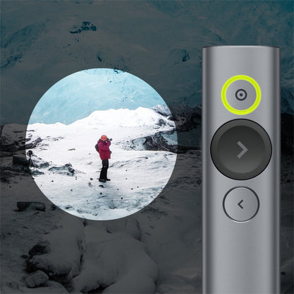 Logitech Spotlight | Draadloze Presenter | Bluetooth/RF | Grijs
