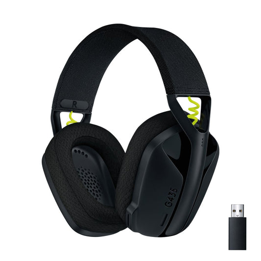 Logitech G435 Wireless Gaming Headset | Bluetooth & Lightspeed | Hoofdband | Zwart - Matmuis - Matmuis
