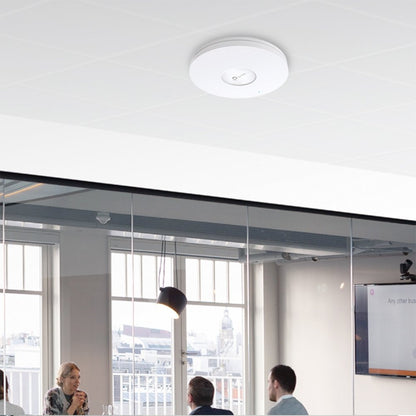 TP-Link EAP610 Access Point | Wifi 6 | Power over Ethernet (PoE) | 1775 Mbit/s | Inclusief Plafond- en Muurmontagebeugel - Matmuis