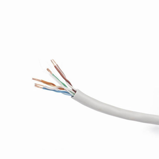 Gembird F/UTP Cat 6 Netwerkkabel | 100 m | Grijs - Matmuis - Matmuis