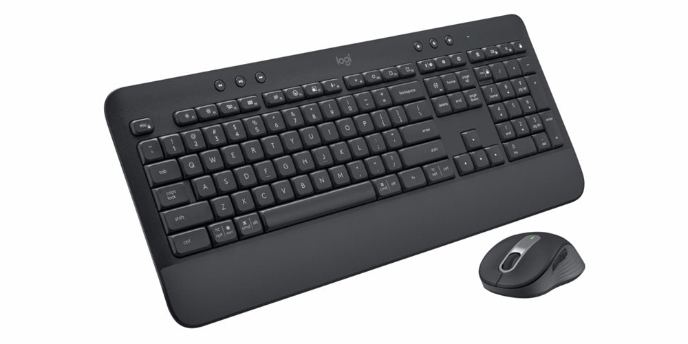 Logitech Signature MK650 Combo for Business | Draadloos Toetsenbord en Muis | Bluetooth & Logi Bolt | QWERTY - Matmuis