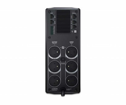 APC Back-UPS Pro BR1200G-FR | 1200 VA | 6 Franse/Belgische Stopcontacten (3 op Accu) | AVR Spanningstabilisatie | Bescherming tegen Stroomstoringen - Matmuis - Matmuis