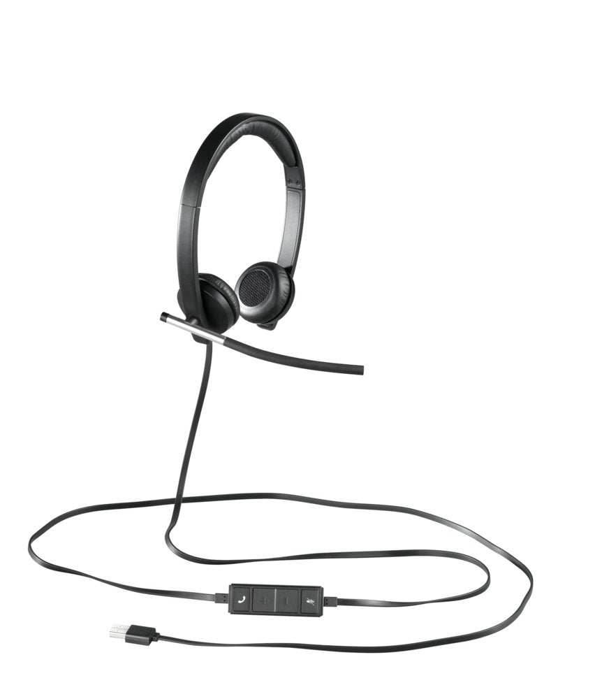 Logitech H650E | Bedrade On-ear Headset USB-A | Zwart - Matmuis - Matmuis
