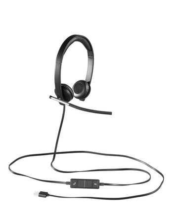 Logitech H650E | Bedrade On-ear Headset USB-A | Zwart - Matmuis - Matmuis