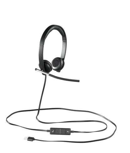 Logitech H650E | Bedrade On-ear Headset USB-A | Zwart - Matmuis - Matmuis