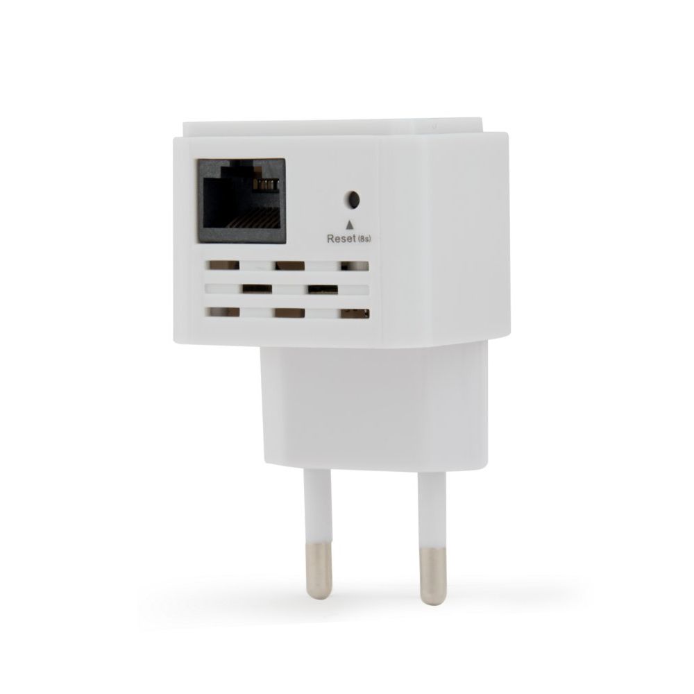 Gembird WNP-RP300-03 | WiFi Repeater | 300 Mbit/s | 2.4 GHz | 1x LAN | Wit - Matmuis
