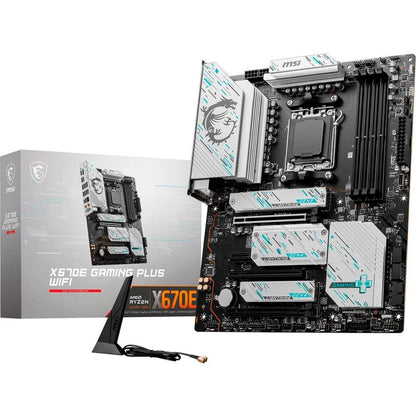 MSI X670E GAMING PLUS WIFI | Socket AM5 | AMD X670 | 4xDDR5 | ATX | Moederbord - Matmuis - Matmuis