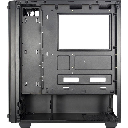 Inter-Tech C-303 Mirror | Tower Case | Zwart - Matmuis