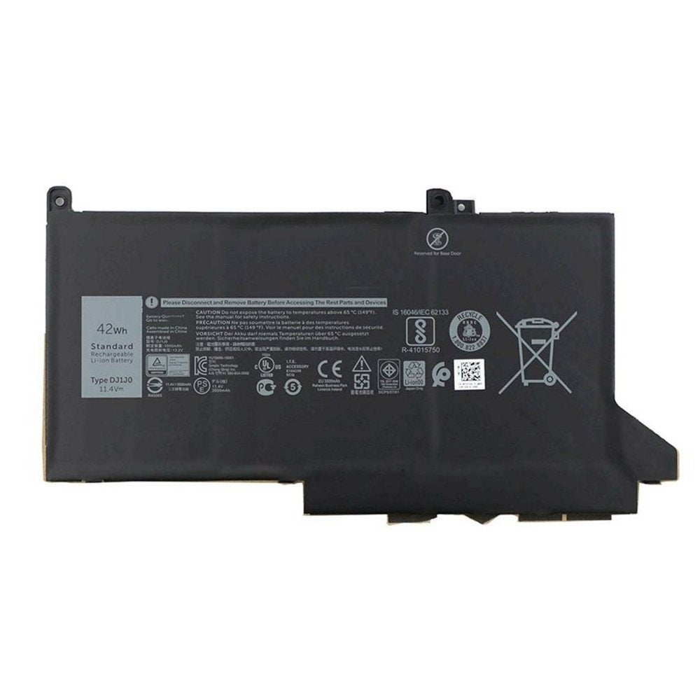 Notebook Batterij voor Dell Latitude 7280, 7290, 7480, 7490, 7380, 7390 | 11.4V | 42Wh | 3600mAh | LBDL149C-DV-H2 - Matmuis - Matmuis