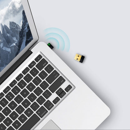 TP-Link TL-WN725N | Wi-Fi 4 Nano USB-adapter | 150 Mbps | 2,4 GHz | USB 2.0 - Matmuis