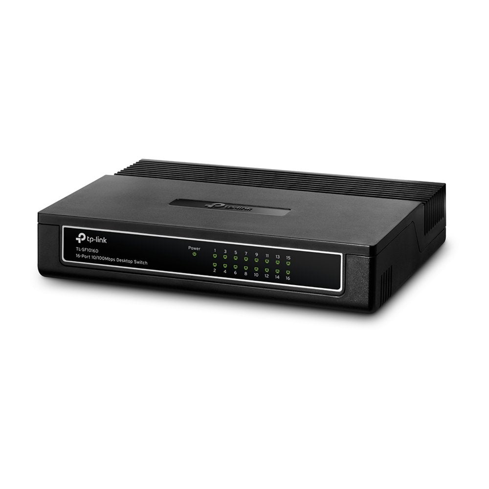 TP-LINK TL-SF1016D | Unmanaged Fast Ethernet Switch | 16 Poorten - Matmuis