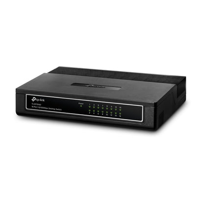 TP-LINK TL-SF1016D | Unmanaged Fast Ethernet Switch | 16 Poorten - Matmuis