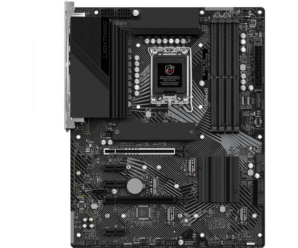 Asrock Z790 PG Lightning | Socket LGA 1700 | Intel Z790 | 4xDDR5 | ATX | Moederbord - Matmuis - Matmuis