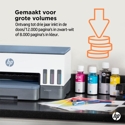 HP Smart Tank 7006 | All-in-One Inkjetprinter | 4800 x 1200 DPI | Wi-Fi | Kleur - Matmuis - Matmuis