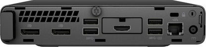 HP ProDesk 600 G4 Mini | Intel Core i5-8500T | 8GB RAM | 256GB SSD | 2x DisplayPort | Windows 11 Professional | Refurbished Silver - Matmuis - Matmuis