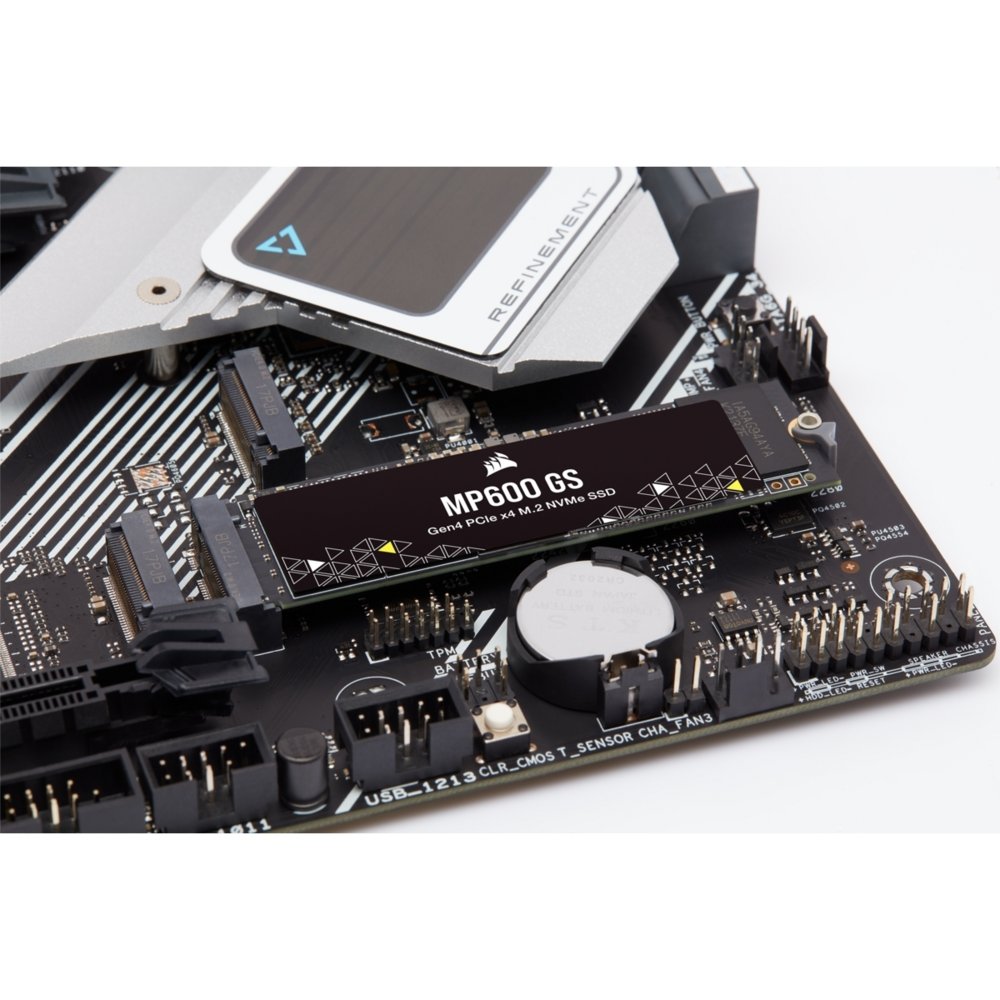 Corsair MP600 GS | 1TB NVMe SSD | M.2 Gen4 | 4.800MB/s Lezen | 3.900MB/s Schrijven - Matmuis - Matmuis