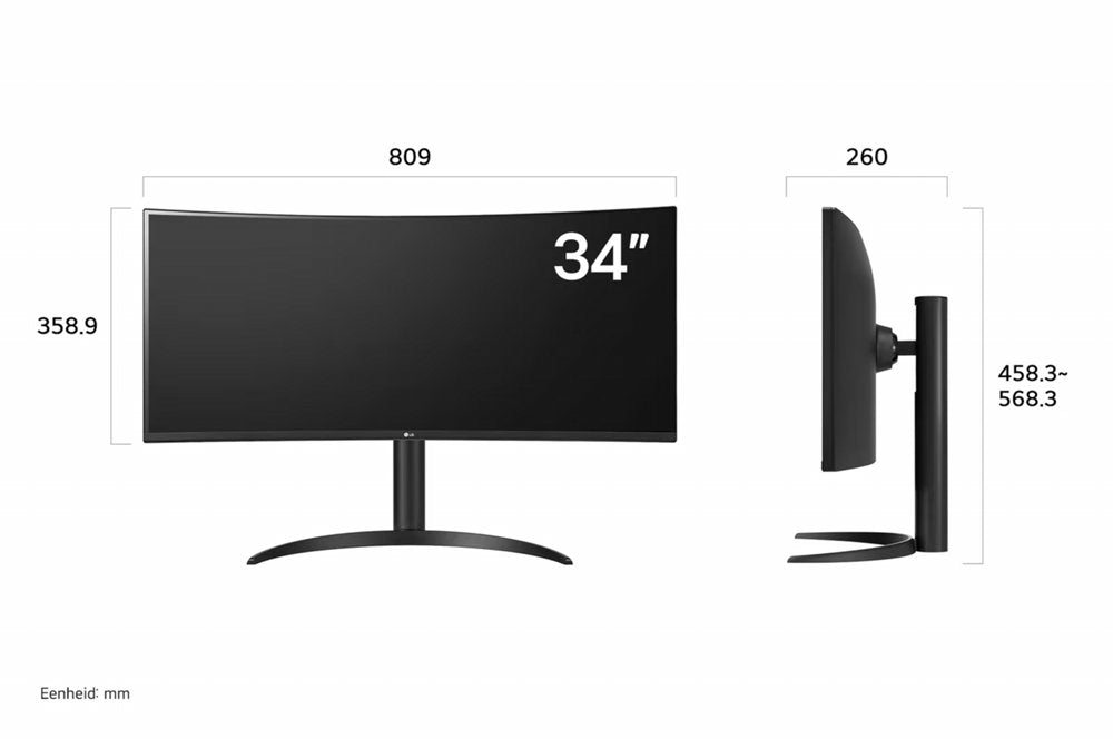 LG 34WR55QK-B | 34