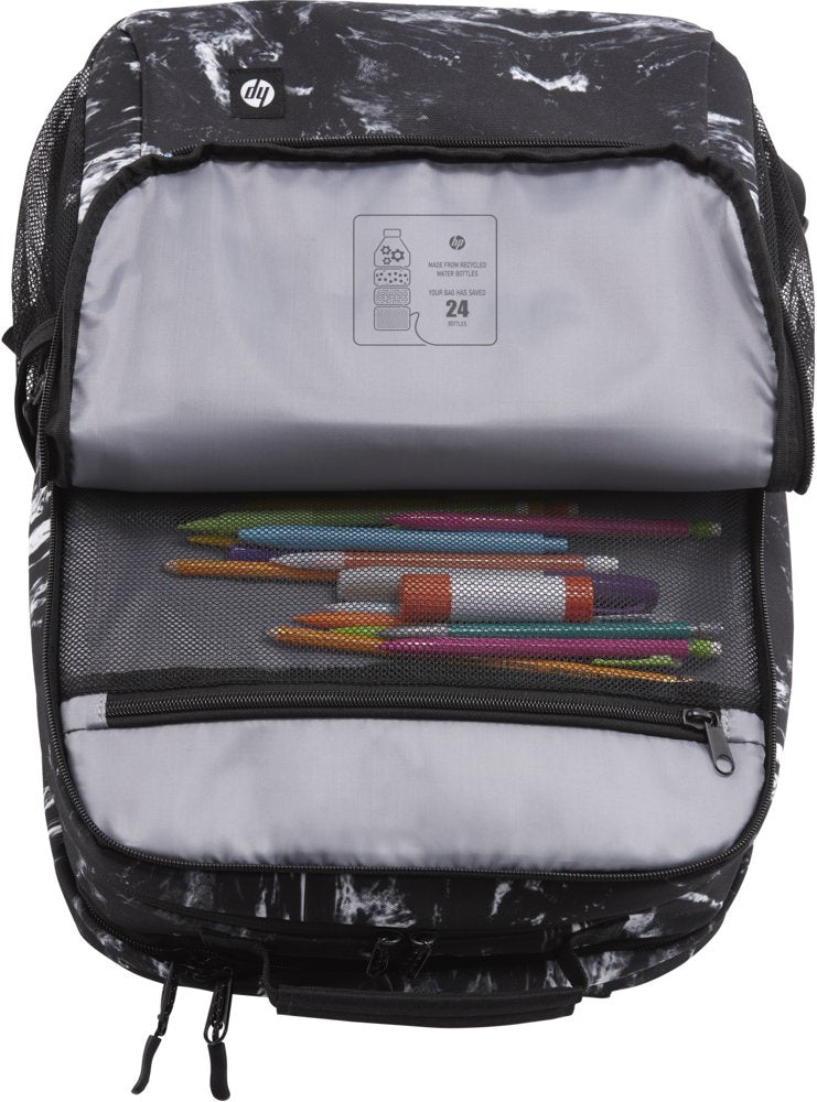 HP Campus XL Rugzak – Marble Stone | 16 inch Laptopvak | 20L Inhoud - Matmuis - Matmuis