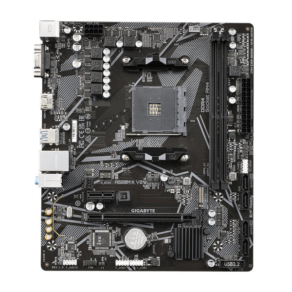 Gigabyte A520M-K V2 | Socket AM4 | AMD A520 | 2xDDR4 | Micro-ATX | Moederbord