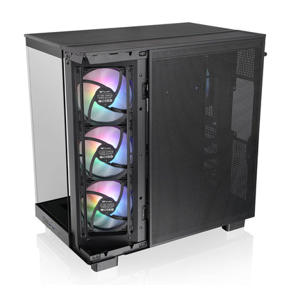 Thermaltake View 380 XL TG ARGB | Mid Tower Case | Zwart (CA-11E-00M1WN-00) - Matmuis