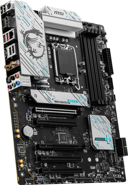 MSI B760 GAMING PLUS WIFI DDR4 | Socket LGA 1700 | Intel B760 | 4xDDR4 | ATX | Moederbord - Matmuis - Matmuis