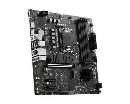 MB MSI PRO B760M-P | Socket LGA 1700 | Intel B760 | 4xDDR5 | Micro-ATX | Moederbord - Matmuis - Matmuis