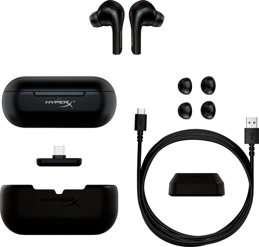 HyperX Cloud MIX Buds | Draadloze In-Ear Gaming Oordopjes | Bluetooth | Zwart - Matmuis