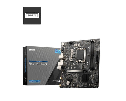MSI PRO H610M-G | Moederbord Micro-ATX | LGA 1700 | DDR4 - Matmuis