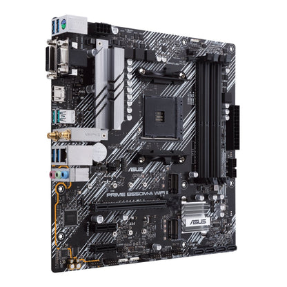 ASUS PRIME B550M-A WIFI II | Socket AM4 | AMD B550 | 4xDDR4 | Micro-Atx | Moederbord - Matmuis - Matmuis