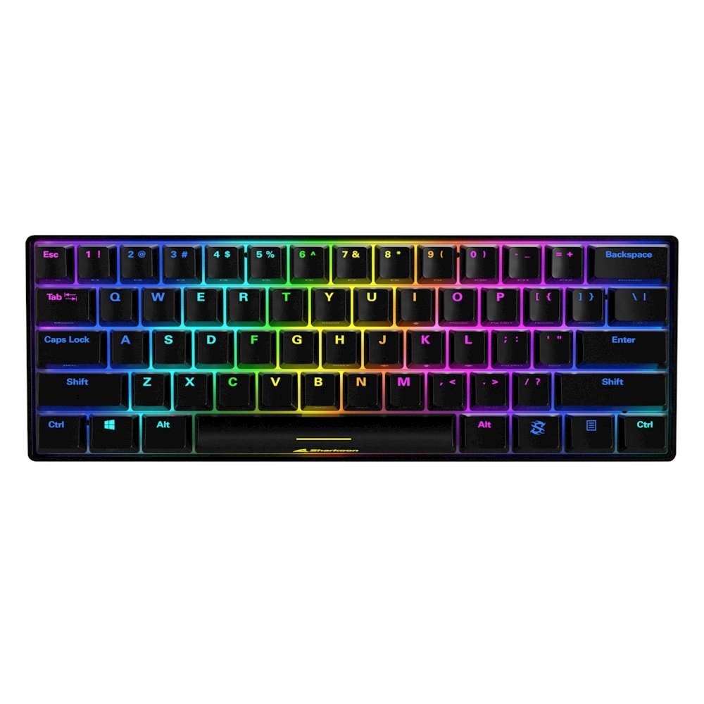 Sharkoon Skiller SGK50 RGB | Bedraad Gaming Toetsenbord | QWERTY US - Matmuis - Matmuis