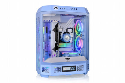 Thermaltake The Tower 600 Hydrangea Blue | Mid Tower Case | Blauw (CA-1Z1-00MFWN-00) - Matmuis
