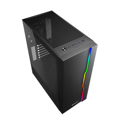 Sharkoon RGB Slider | Midi Tower Case | Zwart