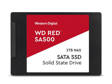 Western Digital Red SA500 | 1TB SATA SSD | 2.5'' | 560MB/s Lezen | 530MB/s Schrijven - Matmuis