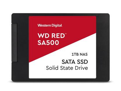 Western Digital Red SA500 | 1TB SATA SSD | 2.5'' | 560MB/s Lezen | 530MB/s Schrijven - Matmuis