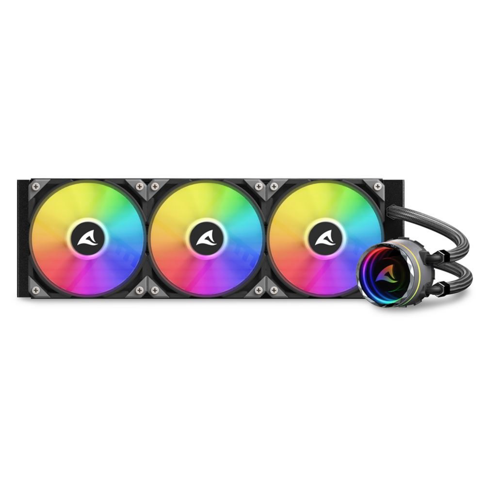 Sharkoon S90 RGB | 120mm All-in-One CPU Waterkoeler | Zwart - Matmuis - Matmuis
