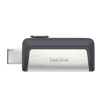 SanDisk Ganda UltraType | 256GB USB-C 3.2 & USB-A 3.2 Flash Drive | Zilver - Matmuis