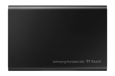 Samsung T7 Touch | Externe SSD | 1TB | USB 3.2 Gen2 | 1050 MB/s | Wachtwoordbeveiliging | Zwart | Compact en Veilig - Matmuis - Matmuis