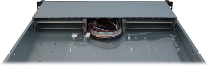 Inter-Tech IPC 1U-10248 | Server Rack Case | Zwart - Matmuis
