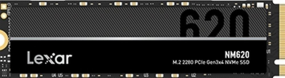 Lexar NM620 | 2TB NVMe SSD | M.2 Gen3 | 3.300MB/s Lezen | 3.000MB/s Schrijven - Matmuis - Matmuis