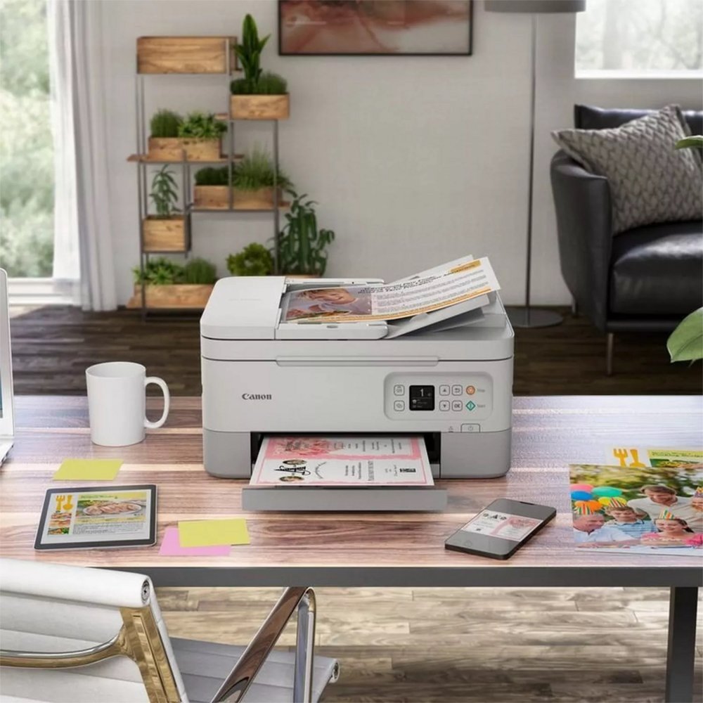 Canon PIXMA TS7451i | All-in-One Inkjetprinter | A4 | 4800 x 1200 DPI | Wi-Fi | Kleur | ADF - Matmuis - Matmuis