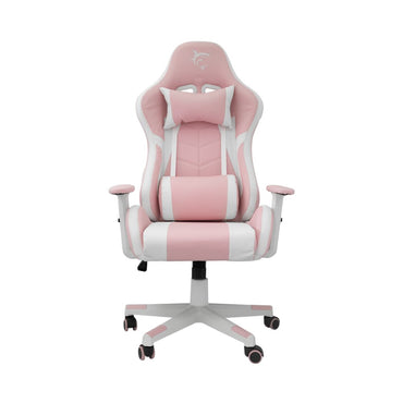 White Shark ROXY | Roze Gamestoel met Verstelbare Rugleuning | Belastbaar tot 120 kg - Matmuis