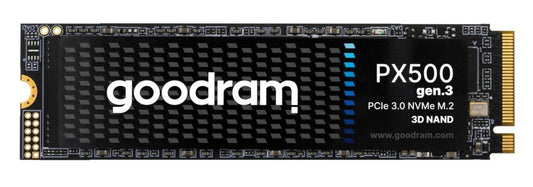 Goodram PX500 | 1TB NVMe SSD | M.2 Gen3 | 3.300MB/s Lezen | 2.700MB/s Schrijven - Matmuis