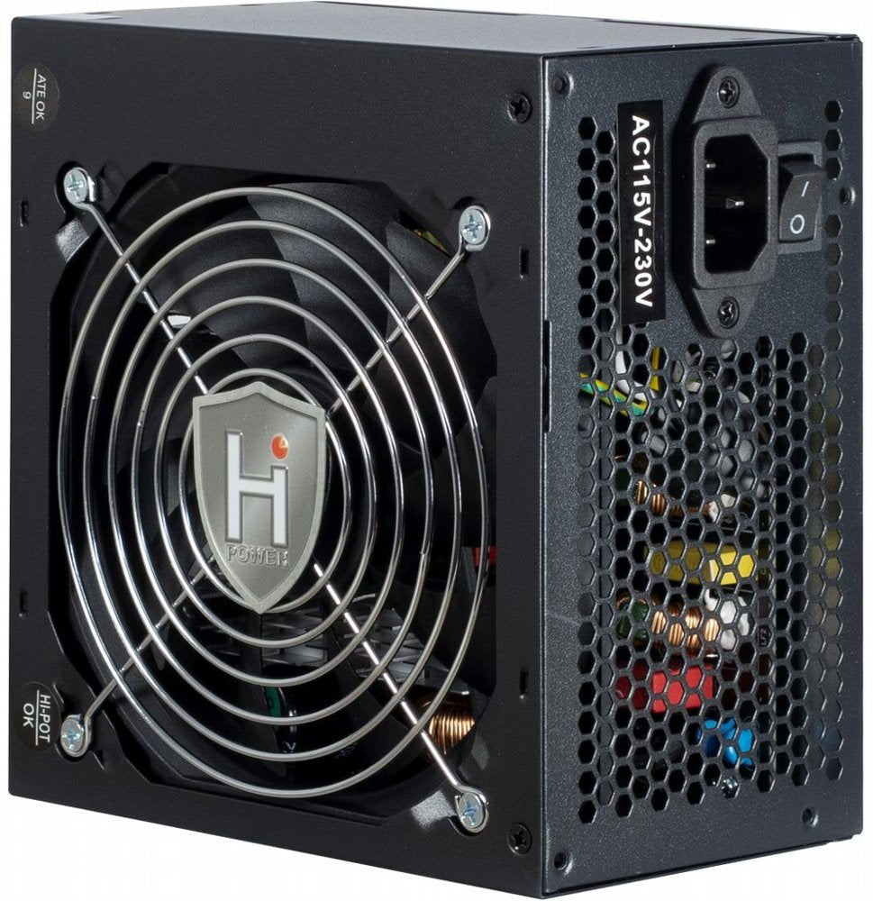 Inter-Tech HiPower SP-550 | 550 Watt ATX PSU | Niet Modulair | Power Supply | Voeding - Matmuis - Matmuis