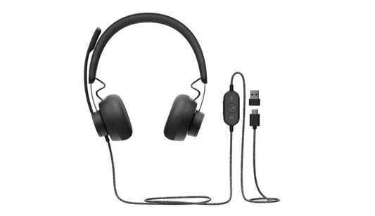 Logitech Zone Wired Headset | USB-C/A | Bedrade Headset met Microfoon | Grafiet - Matmuis - Matmuis